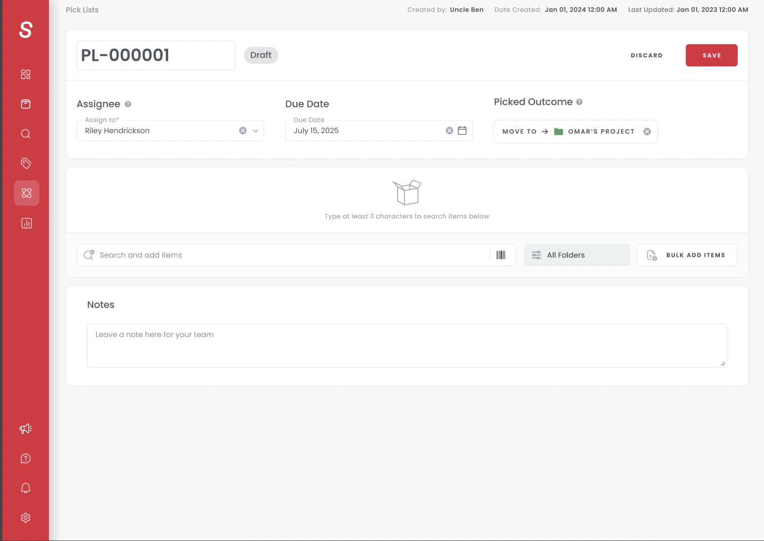 The original search experience with limited context